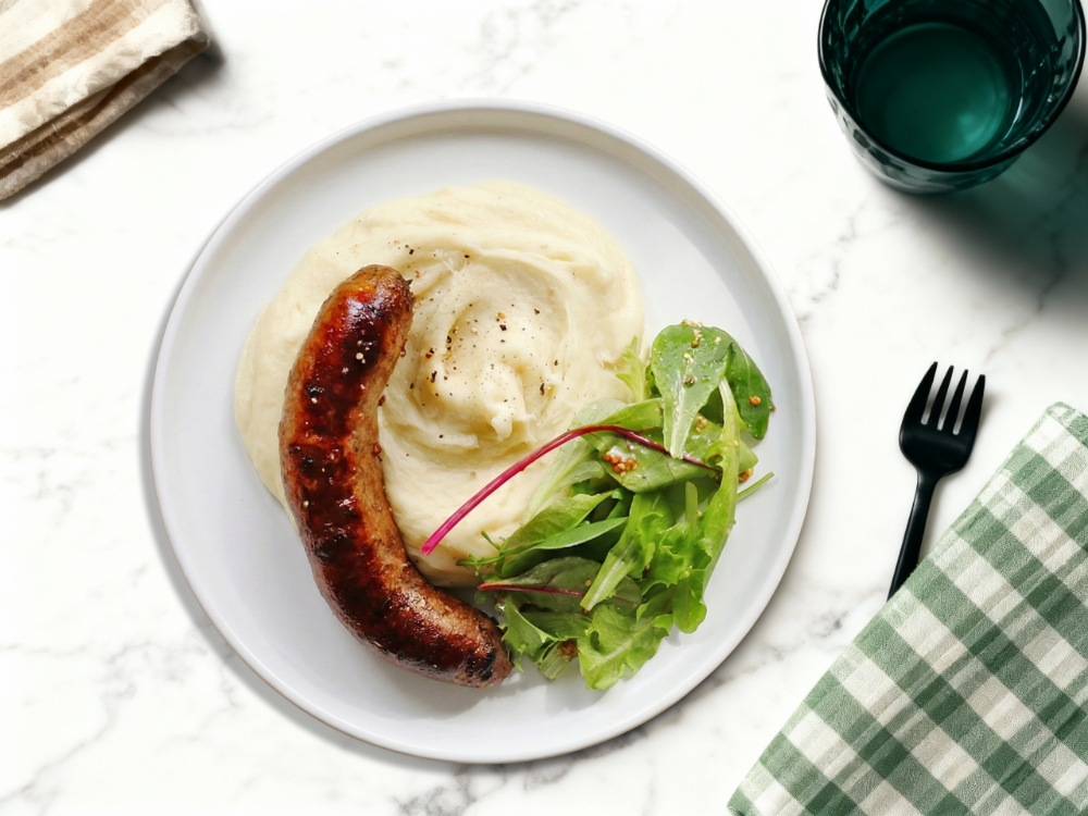 Aligot & saucisse de Toulouse
