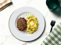 Steak haché & écrasée de pommes de terre