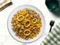 Calamars au safran & quinoa