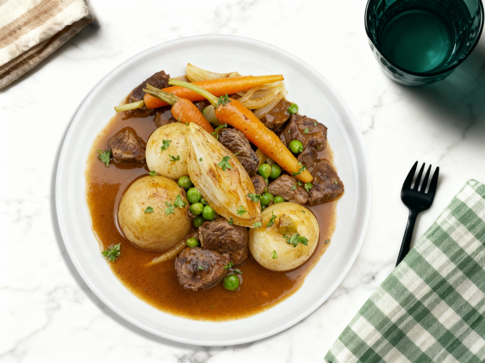 Epaule d'agneau aux épices douces